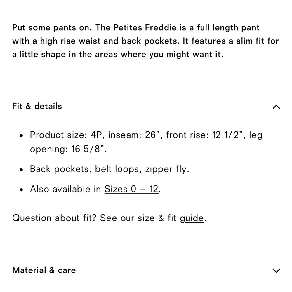 Reformation Petites Freddie Linen Pant Oatmeal - Size 8P NWT - Picture 5 of 7